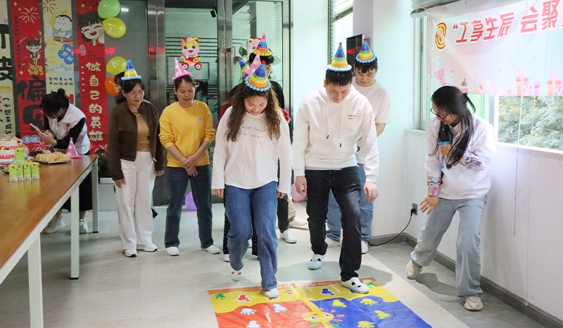 Festa de anivers&aacute;rio dos funcion&aacute;rios do primeiro trimestre da GreenTouch