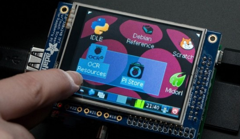 Guia de compra de telas sens&iacute;veis ao toque para Raspberry Pi