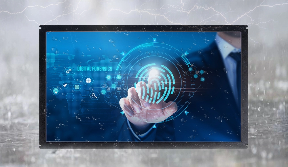 Tela sens&iacute;vel ao toque infravermelha &agrave; prova d'&aacute;gua