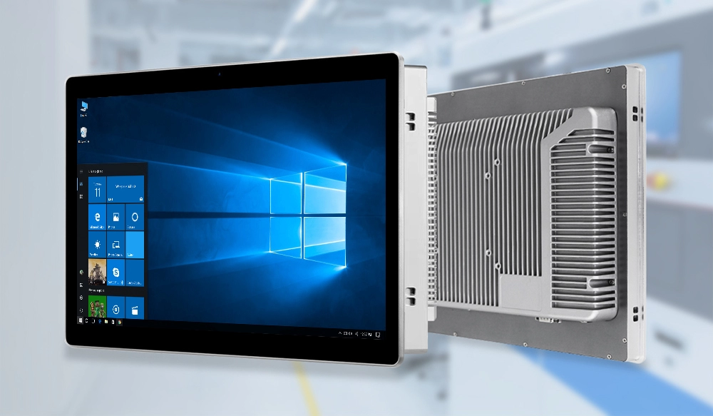 Monitor industrial touchscreen de 15 a 21,5 polegadas