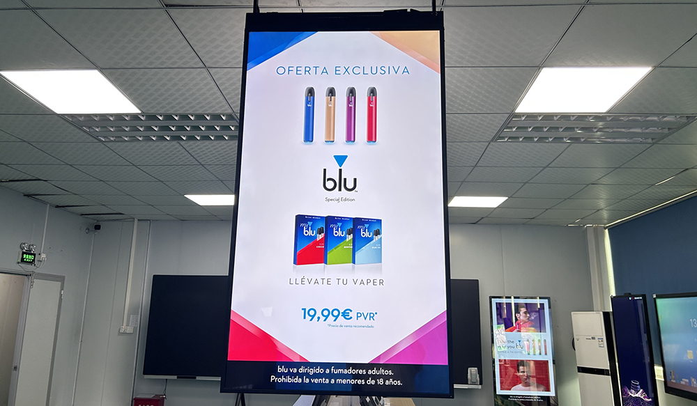 Nova sinaliza&ccedil;&atilde;o digital 4K ultran&iacute;tida e de alto brilho.