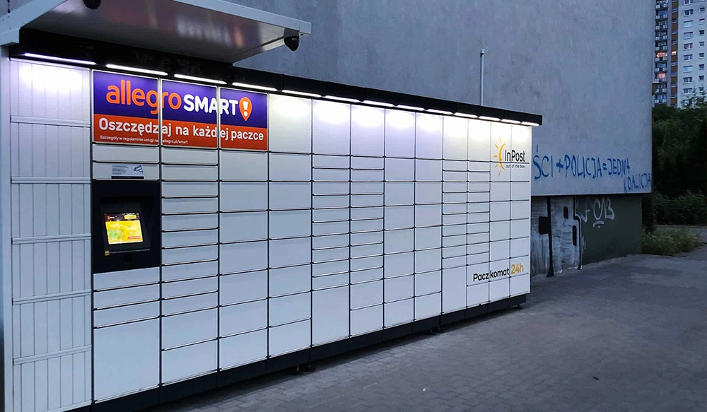 A ascens&atilde;o das telas sens&iacute;veis ao toque em arm&aacute;rios de entrega expressa.