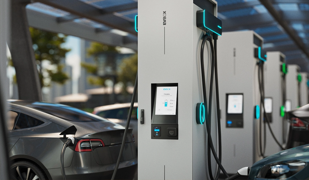 Que tipos de telas possuem os pontos de recarga para carros el&eacute;tricos?