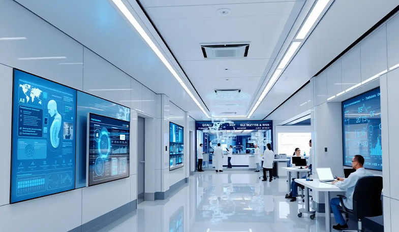 Aplica&ccedil;&otilde;es de displays industriais na &aacute;rea m&eacute;dica e da sa&uacute;de