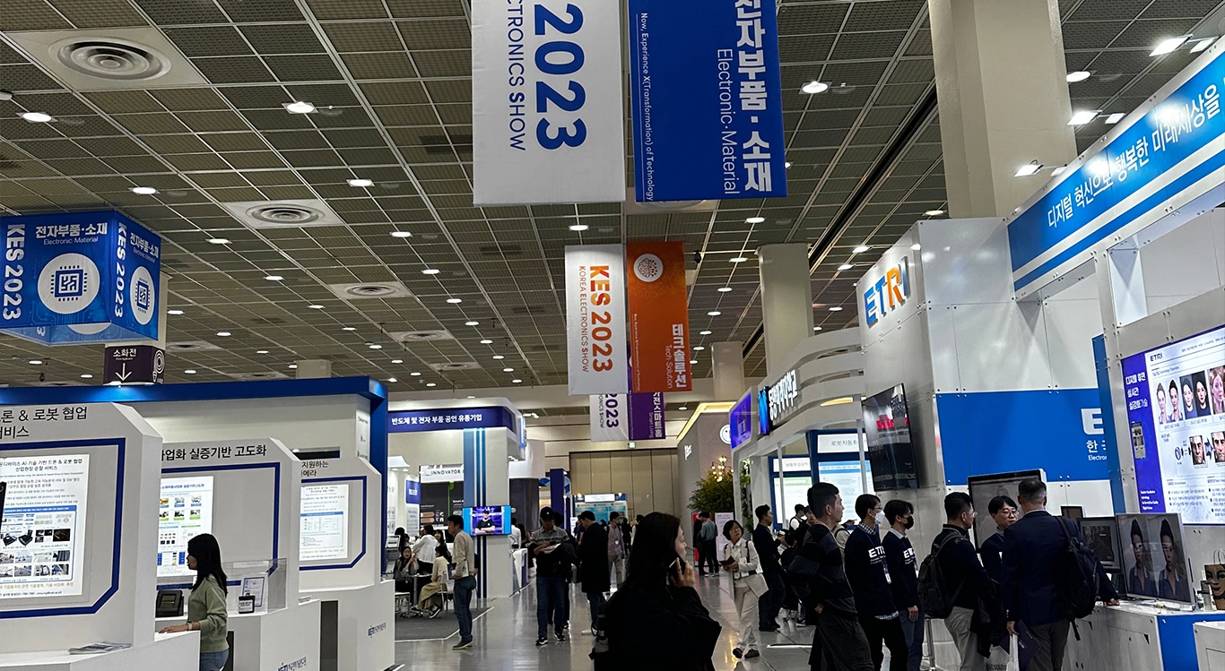 Exposi&ccedil;&atilde;o de eletr&ocirc;nicos GreenTouch Korea em 23 de outubro