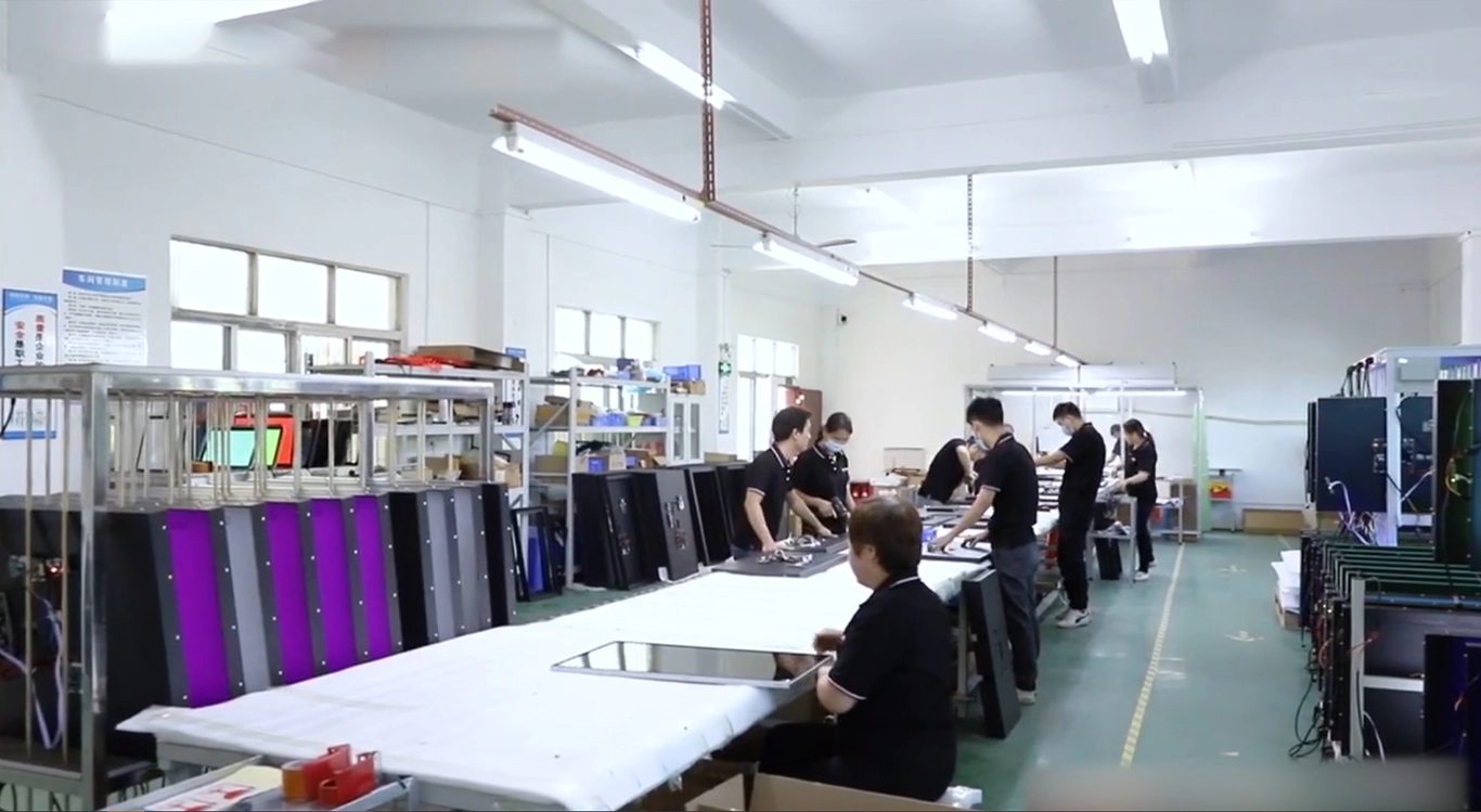 Linha de produ&ccedil;&atilde;o padronizada