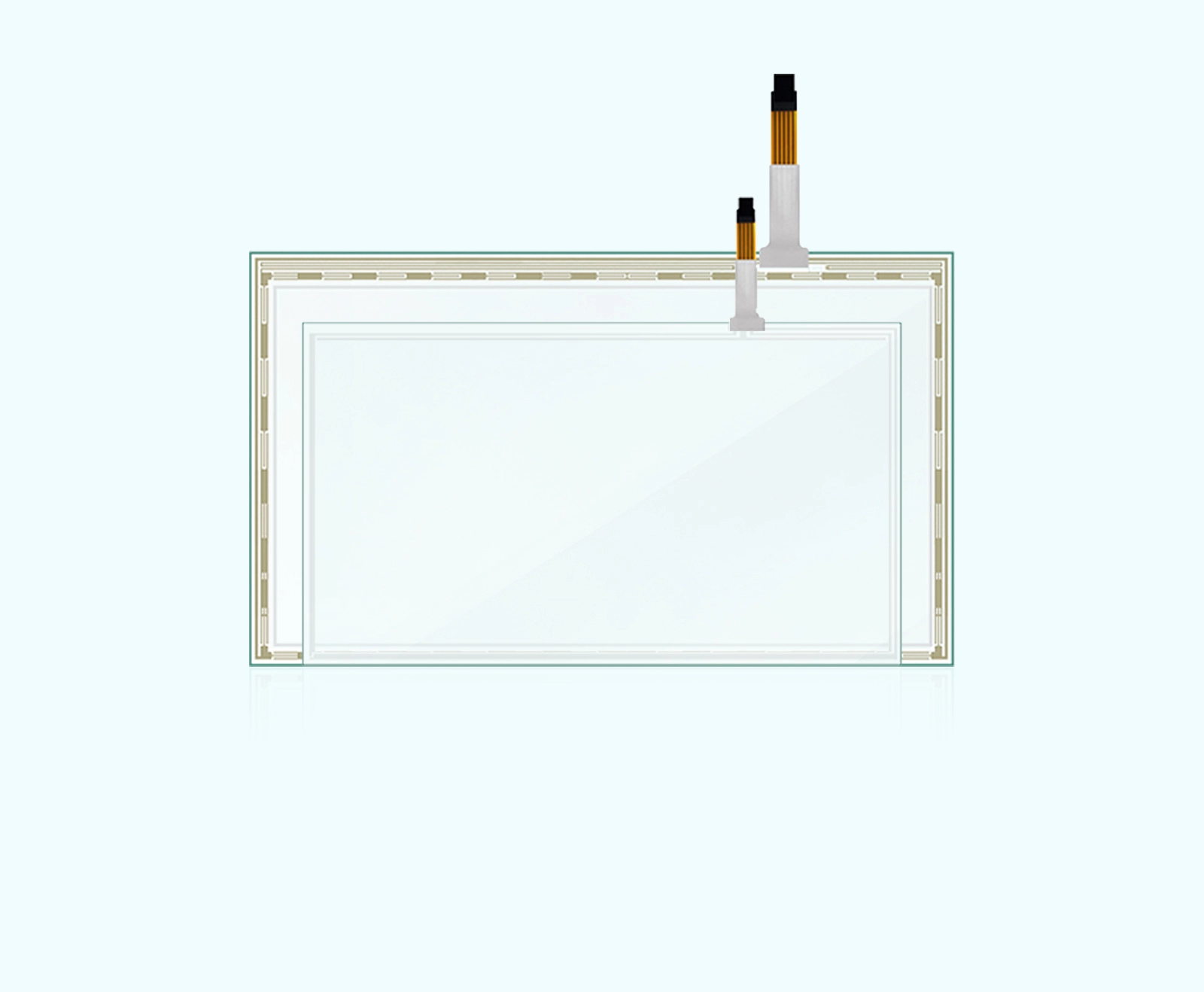 Tela sens&iacute;vel ao toque resistiva