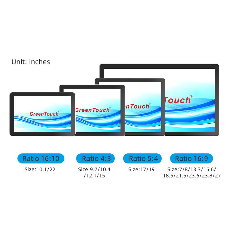 Monitor Touch com Moldura Fechada de 7 a 27 Polegadas (S&eacute;rie 3A)