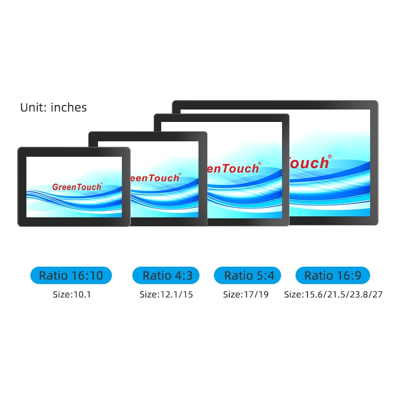 Monitor Touch de Estrutura Aberta de 10,1 a 27 Polegadas (S&eacute;rie 3C)