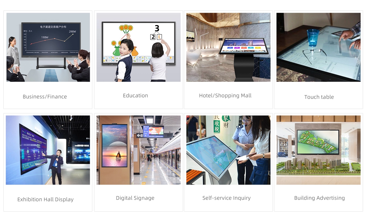 Moldura sens&iacute;vel ao toque por infravermelho de 27 a 98 polegadas (S&eacute;rie TB)