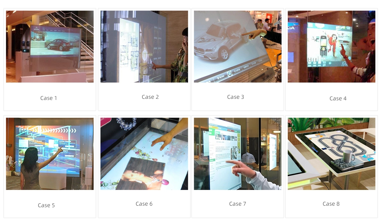 Pel&iacute;cula interativa sens&iacute;vel ao toque de 10,1 a 32 polegadas (S&eacute;rie XTM)