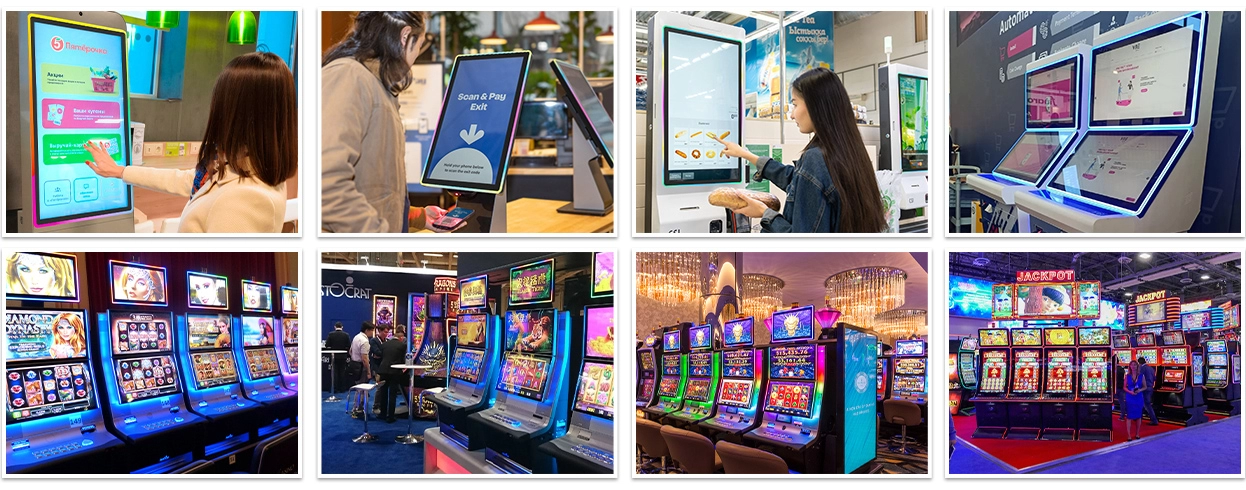 Monitor touchscreen com moldura LED de 21,5 a 43 polegadas (Série PM)