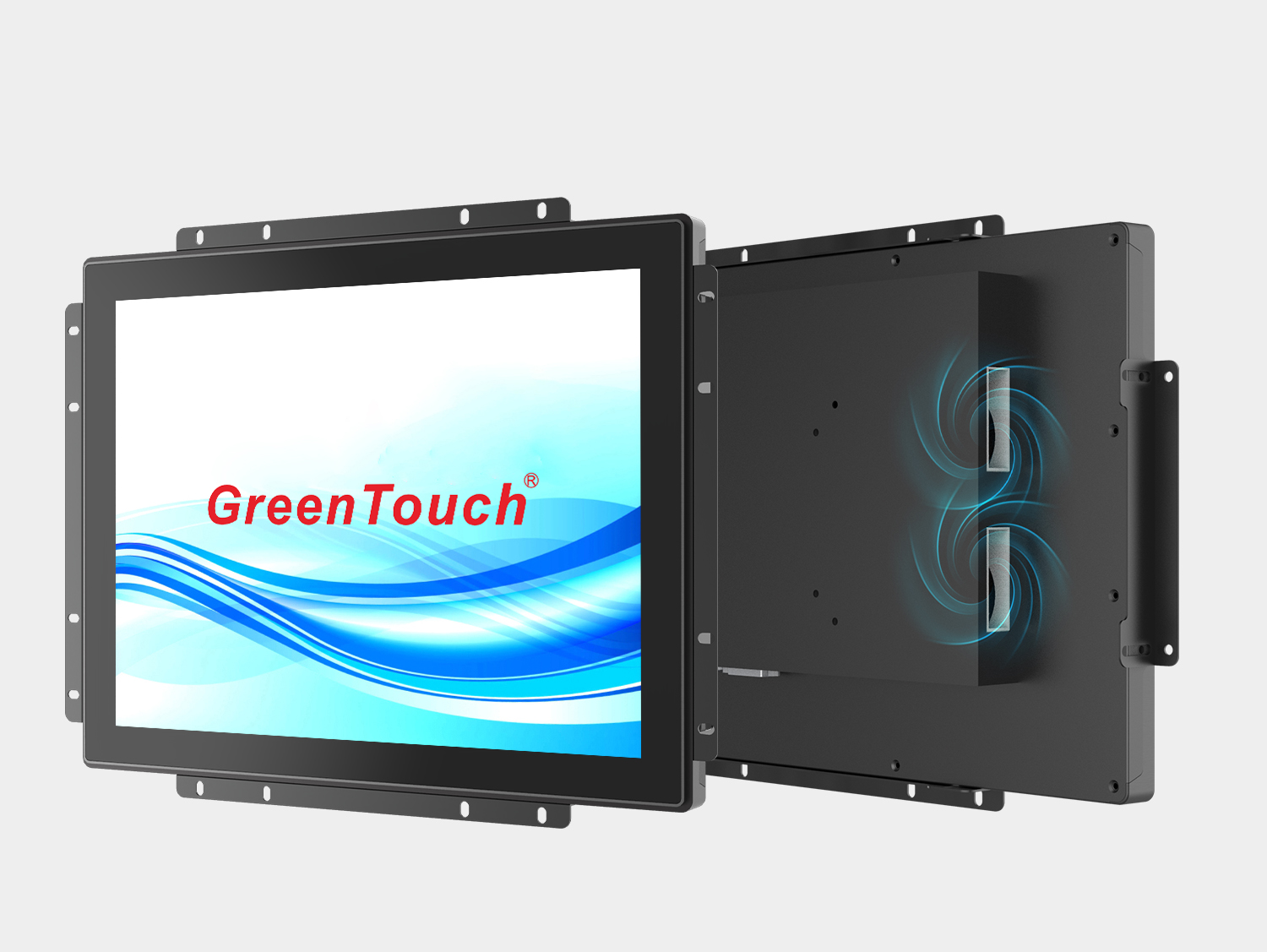 Vis&atilde;o geral do monitor 2CGL Touch