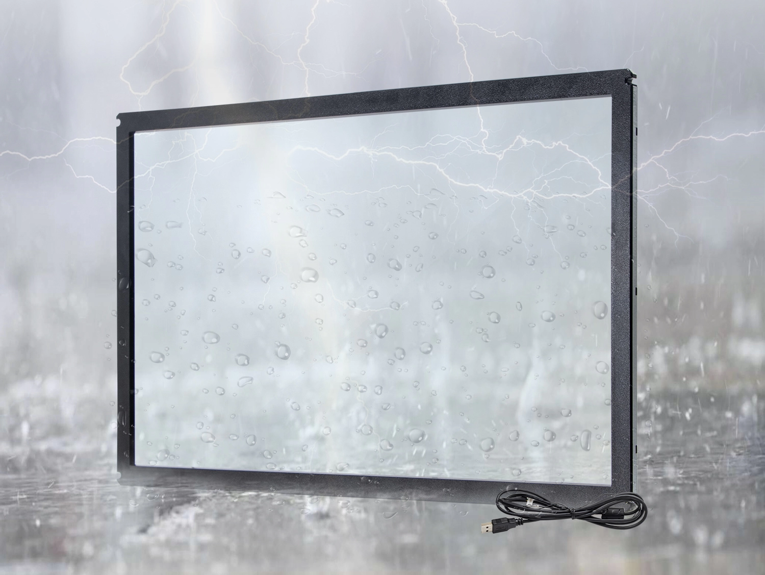 Vis&atilde;o geral da tela sens&iacute;vel ao toque infravermelha TE 