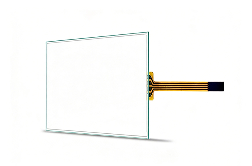 Tela sens&iacute;vel ao toque resistiva de 2,7 a 10,1 polegadas (4 fios)