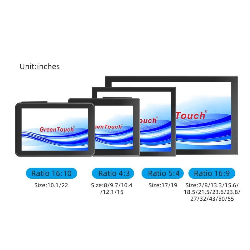 PC com tela sens&iacute;vel ao toque e estrutura aberta de 7 a 55 polegadas (S&eacute;rie 2C)