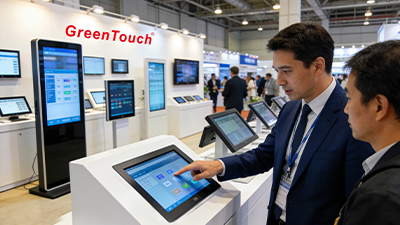 Tela sens&iacute;vel ao toque industrial Green Touch