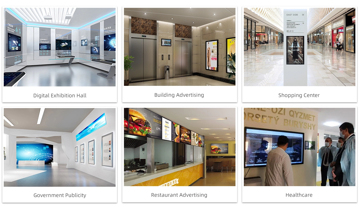 Sinalização digital ultrafina de 32 a 65 polegadas (Série 7A)