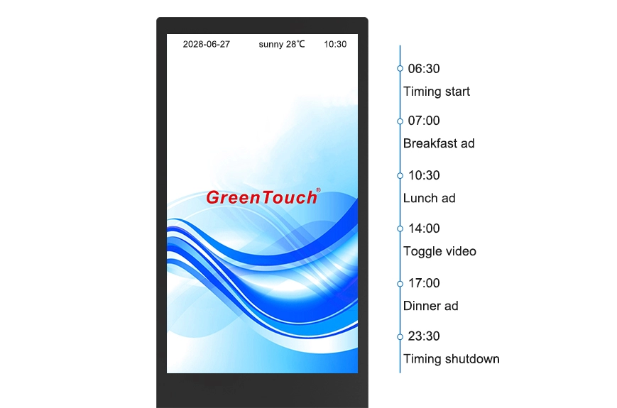 Sinaliza&ccedil;&atilde;o digital de ch&atilde;o de 32 a 65 polegadas (S&eacute;rie 6C)
