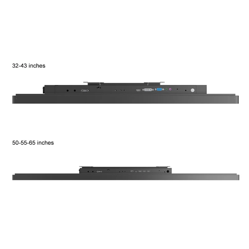 Monitor de toque IR para montagem em parede de 32 a 65 polegadas (s&eacute;rie 6C-IR)