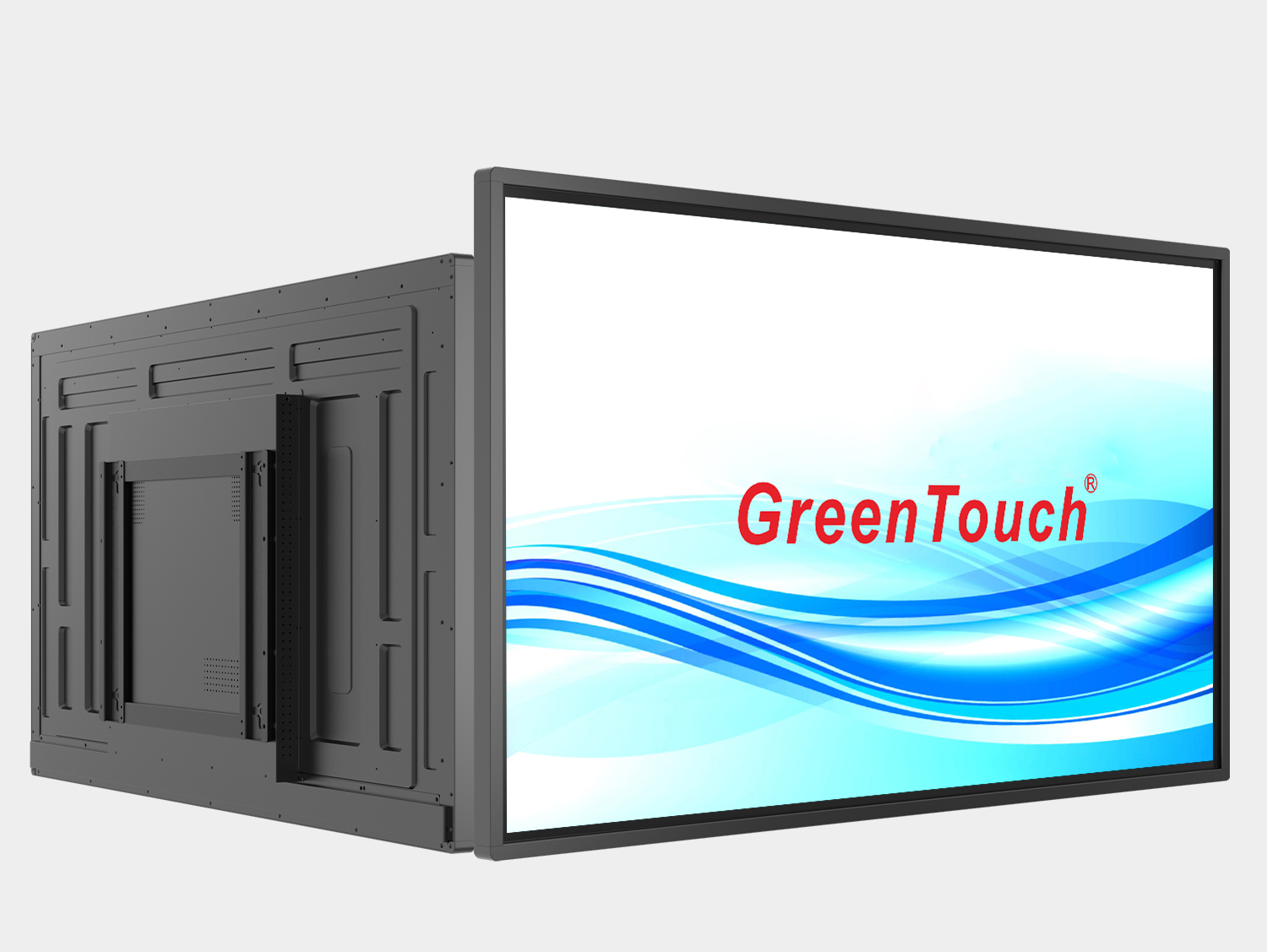 Vis&atilde;o geral do monitor touch 6C-IR