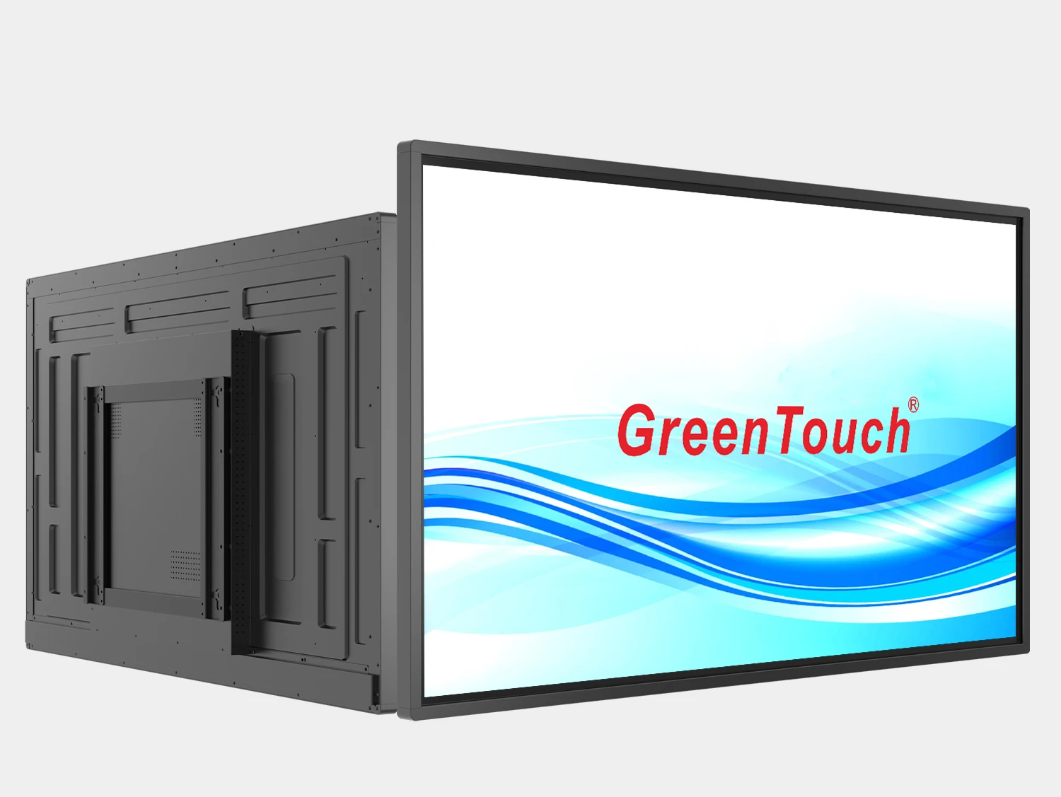 Vis&atilde;o geral do monitor touch 6C-IR