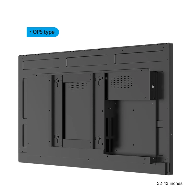 Monitor de toque PCAP de montagem em parede de 32 a 65 polegadas (s&eacute;rie 6C-C)