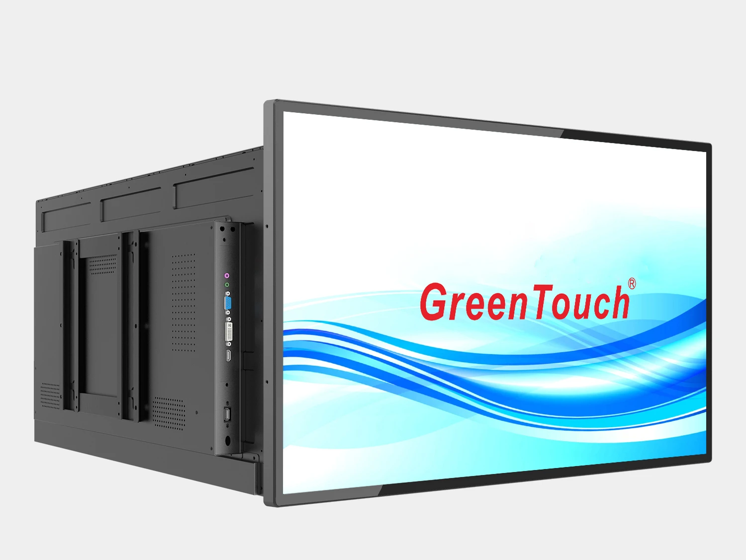 Vis&atilde;o geral do monitor touch 6C-C