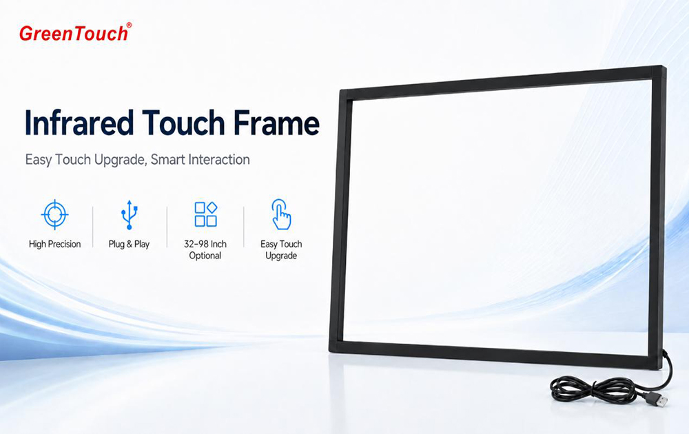 Quadro de toque infravermelho da s&eacute;rie GreenTouch TF: solu&ccedil;&atilde;o de atualiza&ccedil;&atilde;o por toque para dispositivos de exibi&ccedil;&atilde;o de grande porte